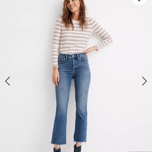 Madewell Cali Demi-Boot Jeans in Fleetwood Wash